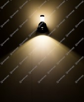 Collingwood LED Halo Up/Down Wall Lights - black - 240v