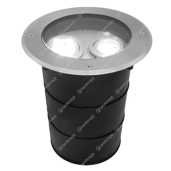 Collingwood LED Twin-unit LED Driveway Lights - s/steel - 240v