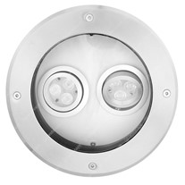 Collingwood LED Twin-unit LED Driveway Lights - s/steel - 240v