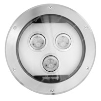 Collingwood LED Triple-unit LED Driveway Lights - s/steel - 240v