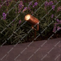 Hunza PURE LED Eurospots (spike) - copper