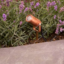 Hunza PURE LED Eurospots (spike) - copper