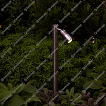 Hunza PURE LED Euro Single Pole Lights - s/steel
