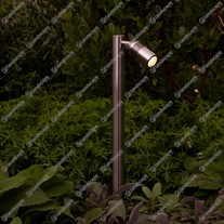 Hunza PURE LED Euro Single Pole Lights - s/steel