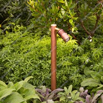 Hunza PURE LED Euro Single Pole Lights - copper 