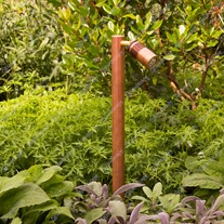 Hunza PURE LED Euro Single Pole Lights - copper 