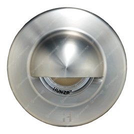 Hunza PURE LED Euro Eyelid Step Lights (seamless) - s/steel