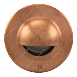 Hunza PURE LED Euro Eyelid Step Lights (seamless) - copper