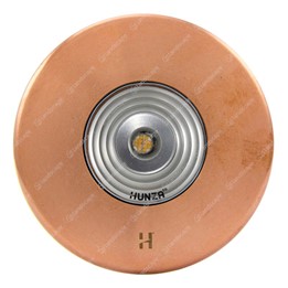 Hunza PURE LED Euro Step Lights - copper