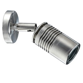 Hunza PURE LED Euro Wall Spots - s/steel