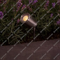 Hunza PURE LED Adjustable Spike Spots - s/steel