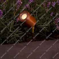 Hunza PURE LED Adjustable Spike Spots - copper