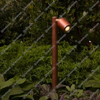 Hunza PURE LED Single Pole Lights - copper