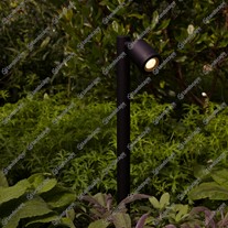 Hunza PURE LED Single Pole Lights - Eco black
