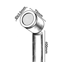 Hunza PURE LED Pole Spots - copper