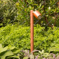 Hunza PURE LED Single Pole Lights - copper