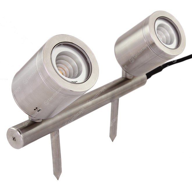 Hunza PURE LED Twin Bar Lights - s/steel