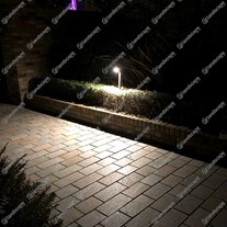 Hunza PURE LED Single Border Lights - s/steel