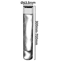 Hunza PURE LED Bollard Lights (surface mounted) - s/steel