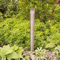 Hunza PURE LED Bollard Lights (surface mounted) - s/steel