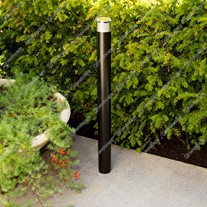 Hunza PURE LED Bollard Lights (surface mounted) - Eco black