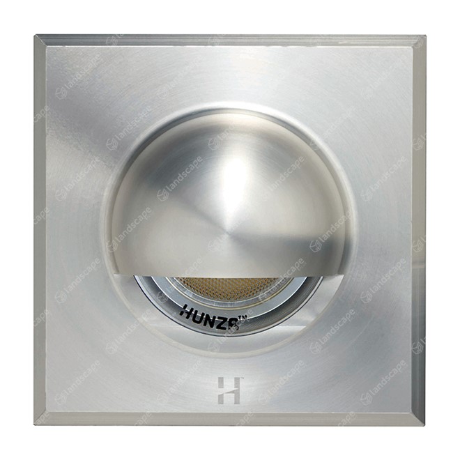 Hunza PURE LED Square Eyelid Step Lights (seamless) - s/steel