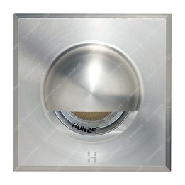 Hunza PURE LED Square Eyelid Step Lights (seamless) - s/steel