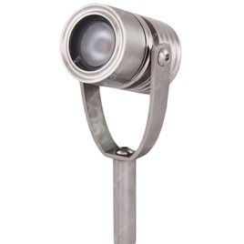 LuxR M1 LED Spike Spotlights - s/steel