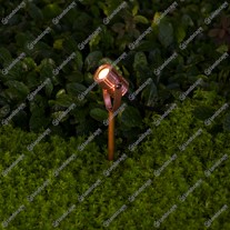 LuxR M1 LED Spike Spotlights - copper
