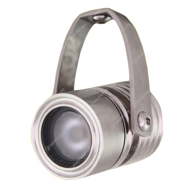 LuxR M1 LED Bracket Spotlights - s/steel