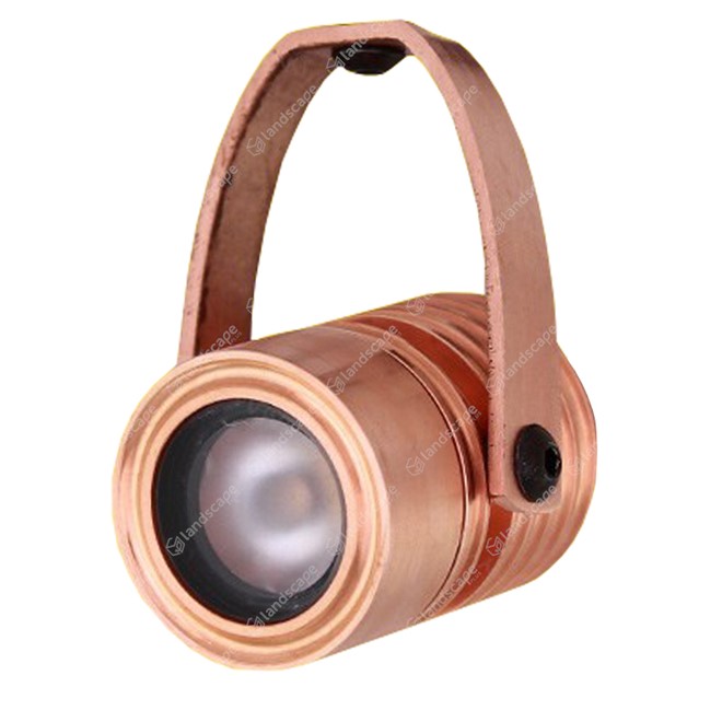 LuxR M1 LED Bracket Spotlights - copper