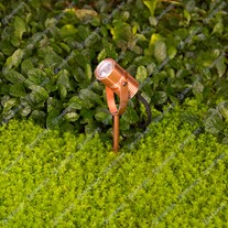 LuxR M2 LED Spike Spotlights - copper