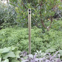 LuxR M1 LED Wayfinder Path Lights - s/steel