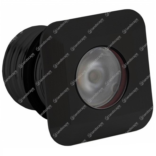 LuxR M1 LED Deck/Step Lights Square - black