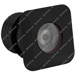 LuxR M1 LED Deck/Step Lights Square - black