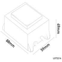 Constant Current Outdoor Power Supplies - 350mA