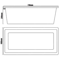 Ubbink Quadro Water Feature Reservoir Kits - Rectangular